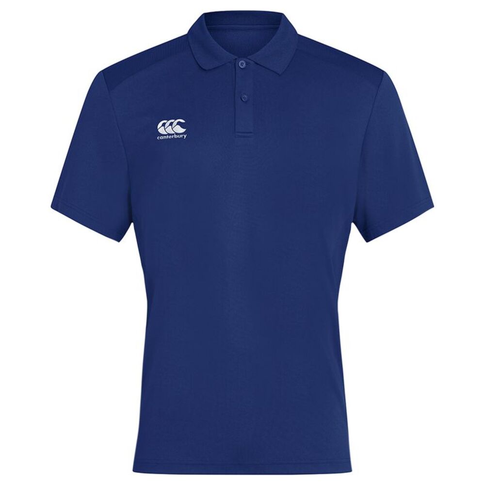 Canterbury Mens Club Dry Polo Shirt / Royal Blue
